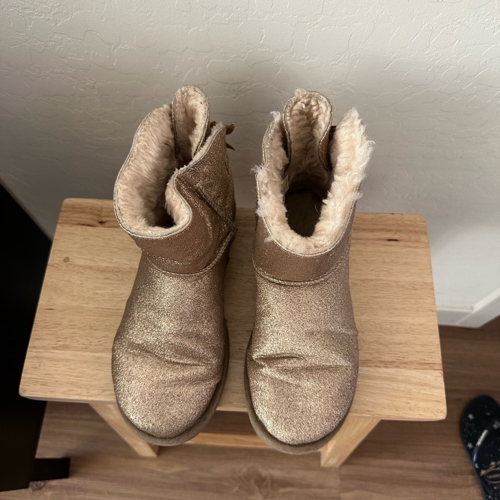 Glitter Bailey Bow Boots